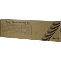 AC KB-118 Maus-/ Tastatur Set, drahtgebunden