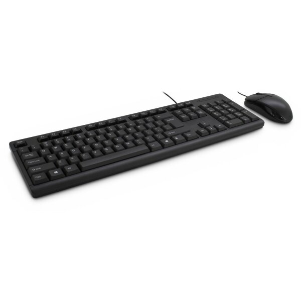 AC KB-118 Mouse-/ Keyboard Set EN, wired