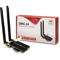 NT "PowerOn" DMG-34 Wi-Fi 6 PCIe Adapter