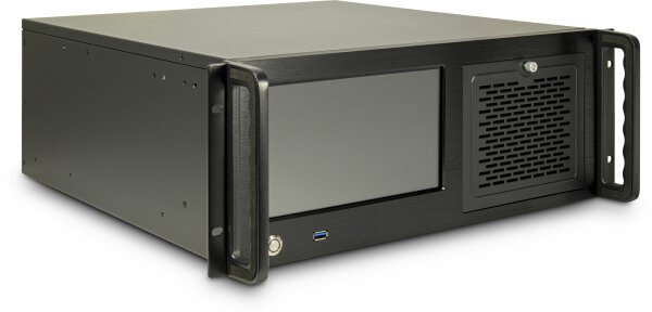 Case IPC Server 4U-4460, TFT Touchpanel 8,9"